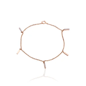 Rose Gold Diamond Bracelet