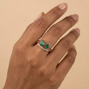 Rose Gold Diamond Ring
