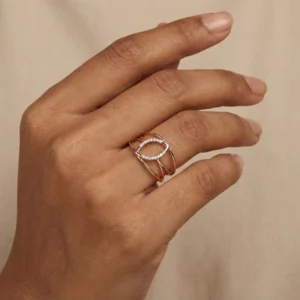 Rose Gold Diamond Ring