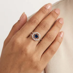 Rose Gold Diamond Ring
