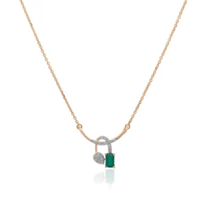 Yellow Gold Diamond Necklace