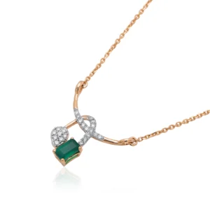 Yellow Gold Diamond Necklace