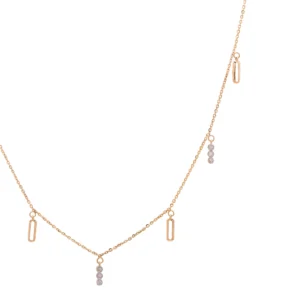Yellow Gold Diamond Necklace