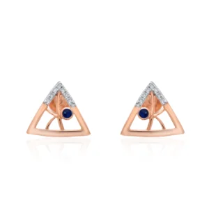 Rose Gold Diamond Earrings
