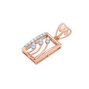 Rose Gold Diamond Pendant