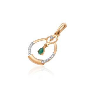 Yellow Gold Diamond Pendant