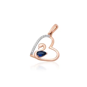 Rose Gold Diamond Pendant