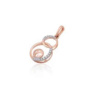 Rose Gold Diamond Pendant