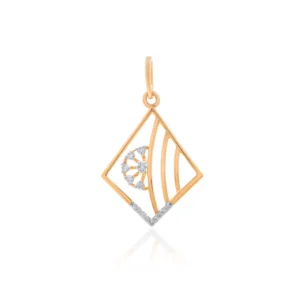 Yellow Gold Diamond Pendant