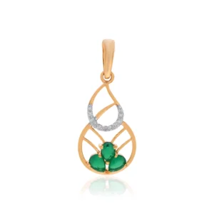 Yellow Gold Diamond Pendant