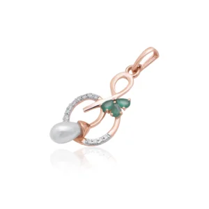 Rose Gold Diamond Pendant