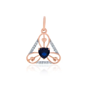 Rose Gold Diamond Pendant