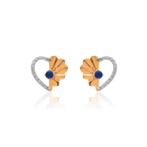 Rose Gold Diamond Earrings
