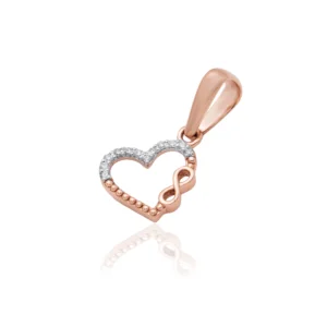 Rose Gold Diamond Pendant