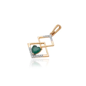 Yellow Gold Diamond Pendant
