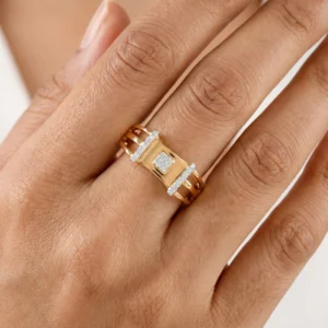 Yellow Gold Diamond Ring