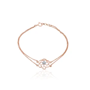 Rose Gold Diamond Bracelet