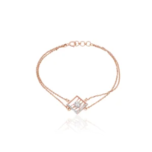 Rose Gold Diamond Bracelet