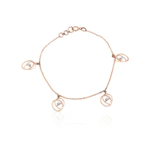 Rose Gold Diamond Bracelet