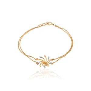 Yellow Gold Diamond Bracelet