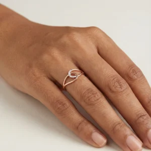 Rose Gold Diamond Ring