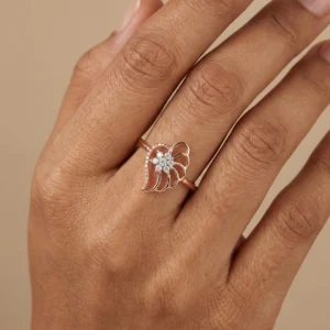 Rose Gold Diamond Ring