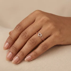 Rose Gold Diamond Ring