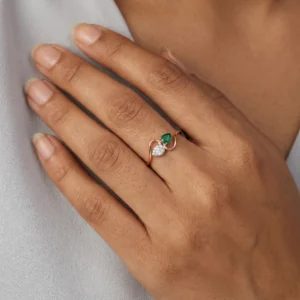 Rose Gold Diamond Ring