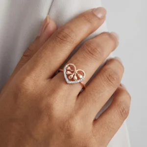 Rose Gold Diamond Ring