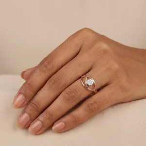 Rose Gold Diamond Ring
