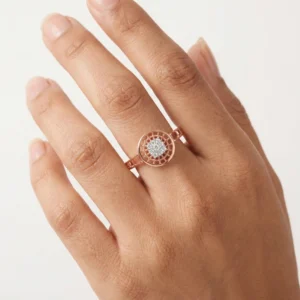 Rose Gold Diamond Ring