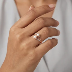 Rose Gold Diamond Ring