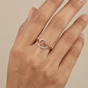 Rose Gold Diamond Ring