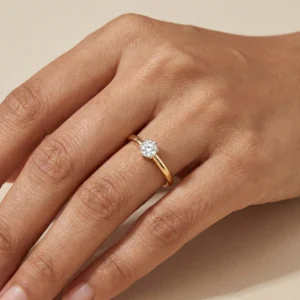 Yellow Gold Diamond Ring