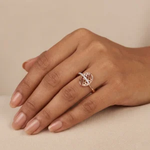 Rose Gold Diamond Ring