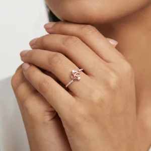 Rose Gold Diamond Ring