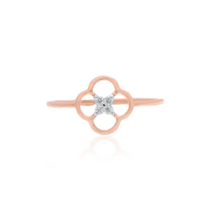 Rose Gold Diamond Ring