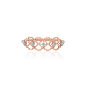 Rose Gold Diamond Ring