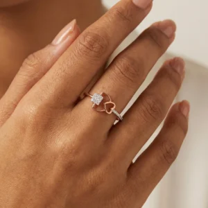 Rose Gold Diamond Ring