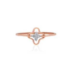 Rose Gold Diamond Ring