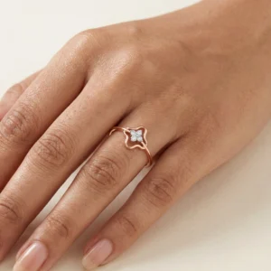 Rose Gold Diamond Ring