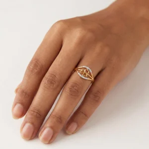 Yellow Gold Diamond Ring