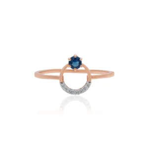Rose Gold Diamond Ring