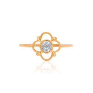 Yellow Gold Diamond Ring
