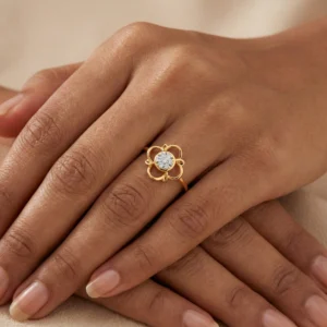 Yellow Gold Diamond Ring