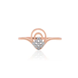 Rose Gold Diamond Ring
