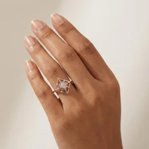 Rose Gold Diamond Ring