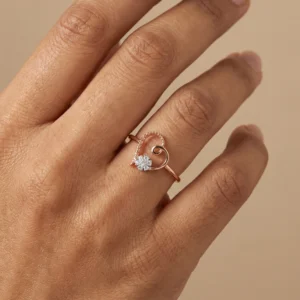 Rose Gold Diamond Ring