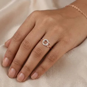 Rose Gold Diamond Ring