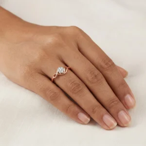 Rose Gold Diamond Ring